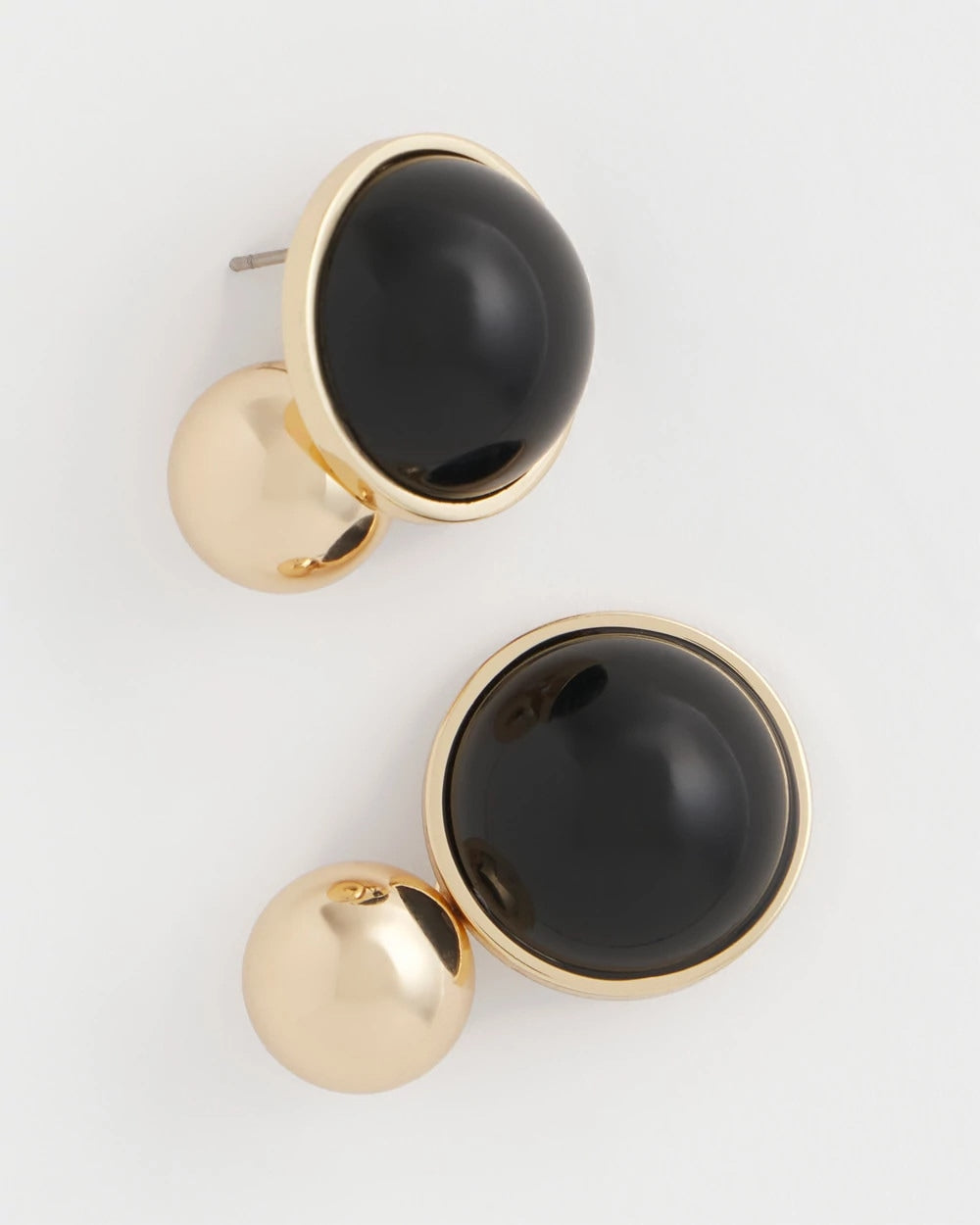 Chico's Women | Black Sphere Drop Earrings BLACK