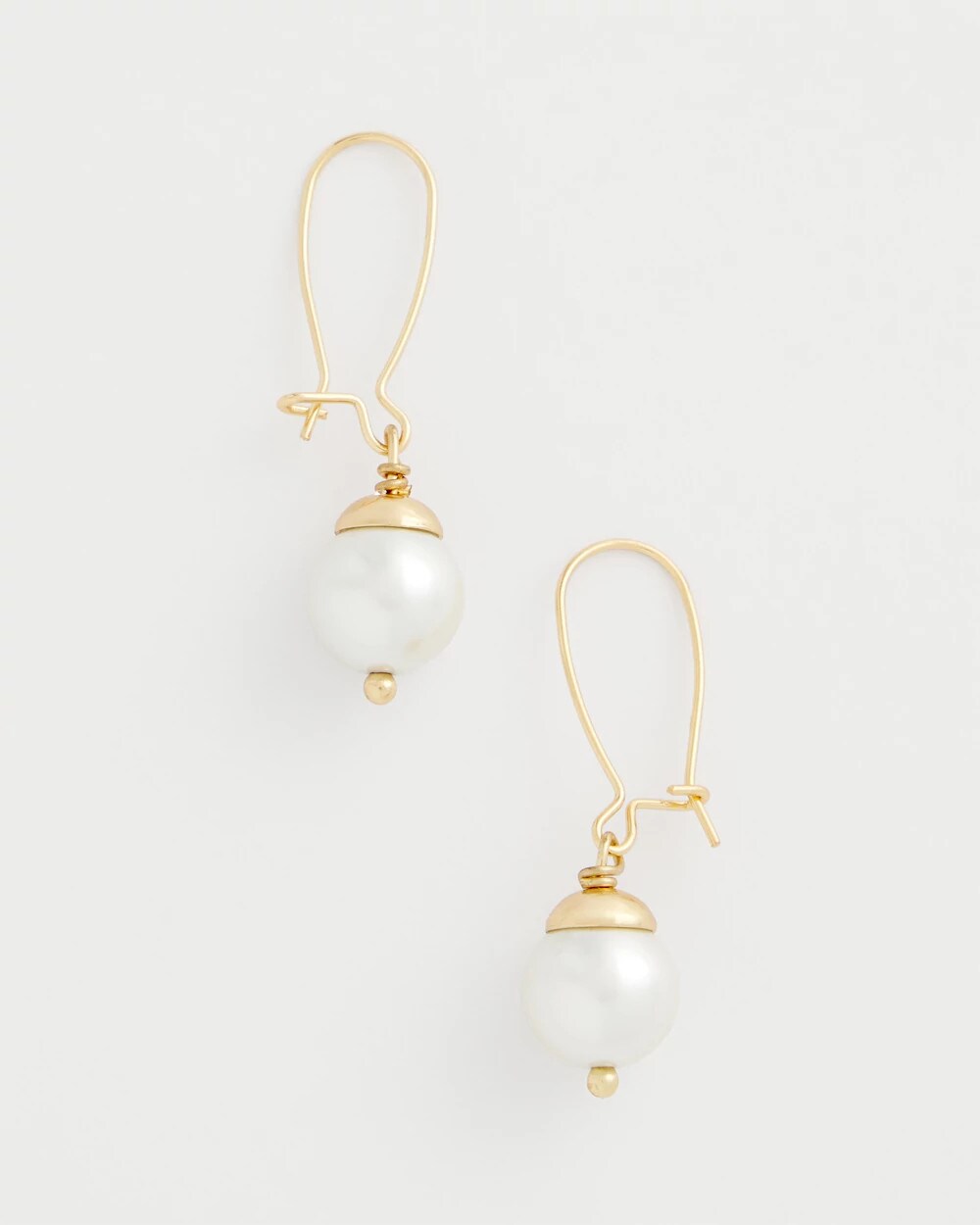 Chico's Women | Mixed Metal Stud Earrings PEARL