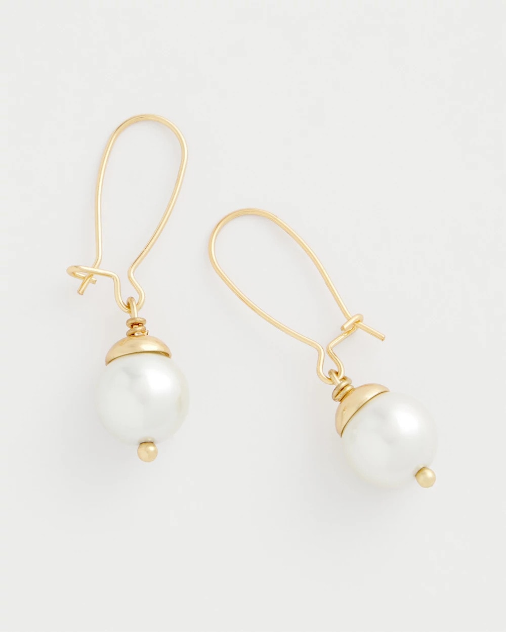 Chico's Women | Mixed Metal Stud Earrings PEARL