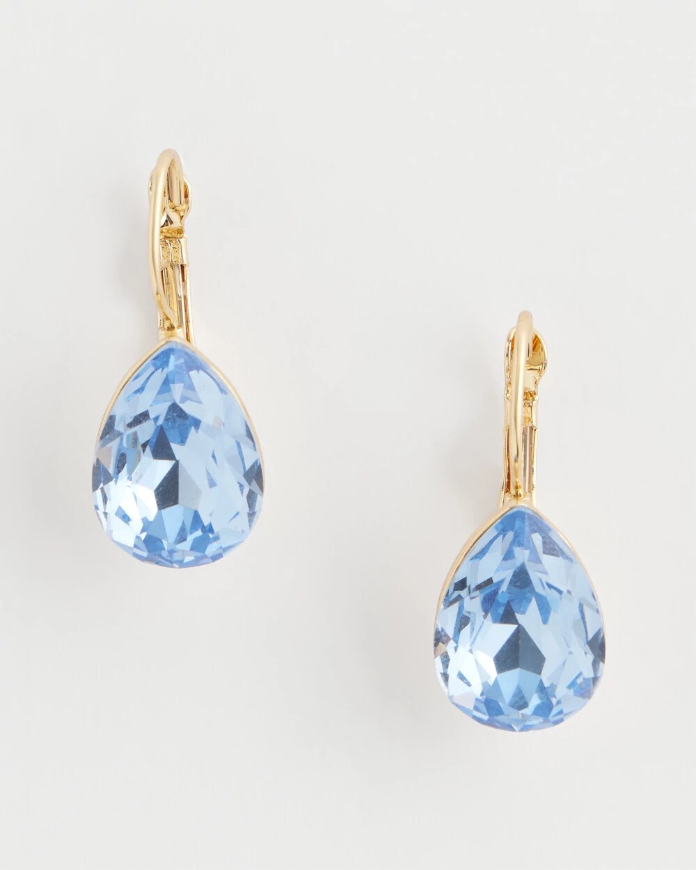 Chico's Women | Aqua Gem Teardrop Earrings BLUE