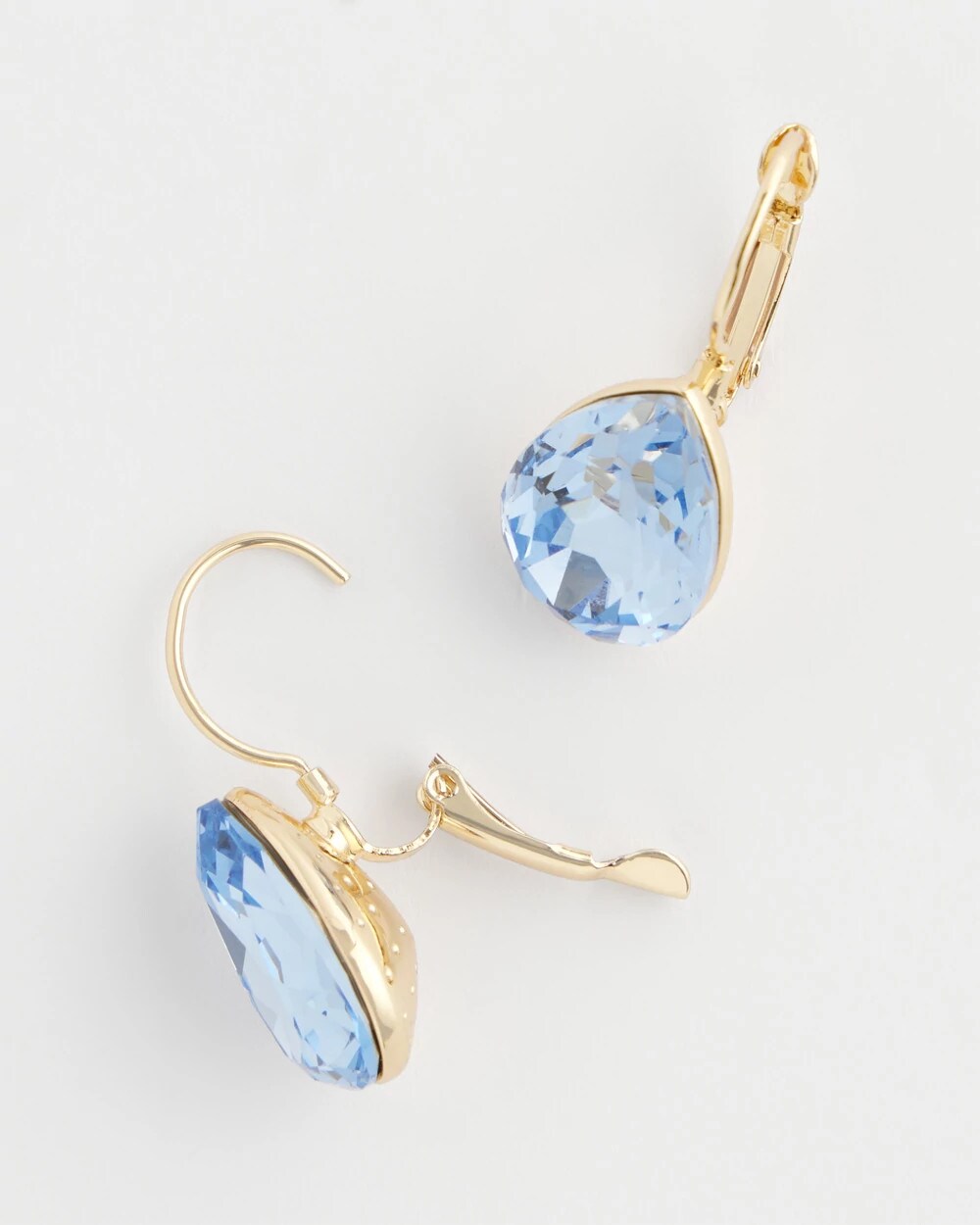 Chico's Women | Aqua Gem Teardrop Earrings BLUE