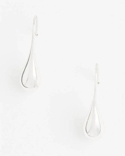 Chico's Women | No Droop™ Silver Tone Teardrop Threader Earrings