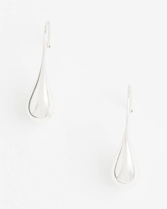 Chico's Women | No Droop™ Silver Tone Teardrop Threader Earrings