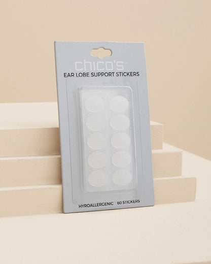 Chico's Women | Ear Lobe Support Stickers WHITE
