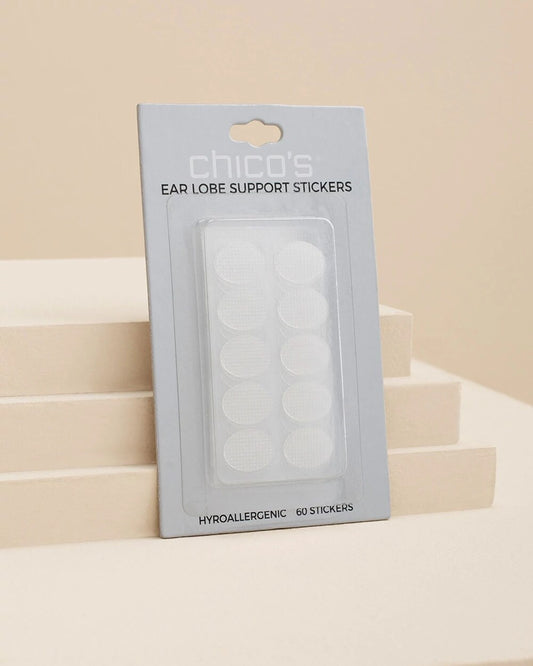 Chico's Women | Ear Lobe Support Stickers WHITE