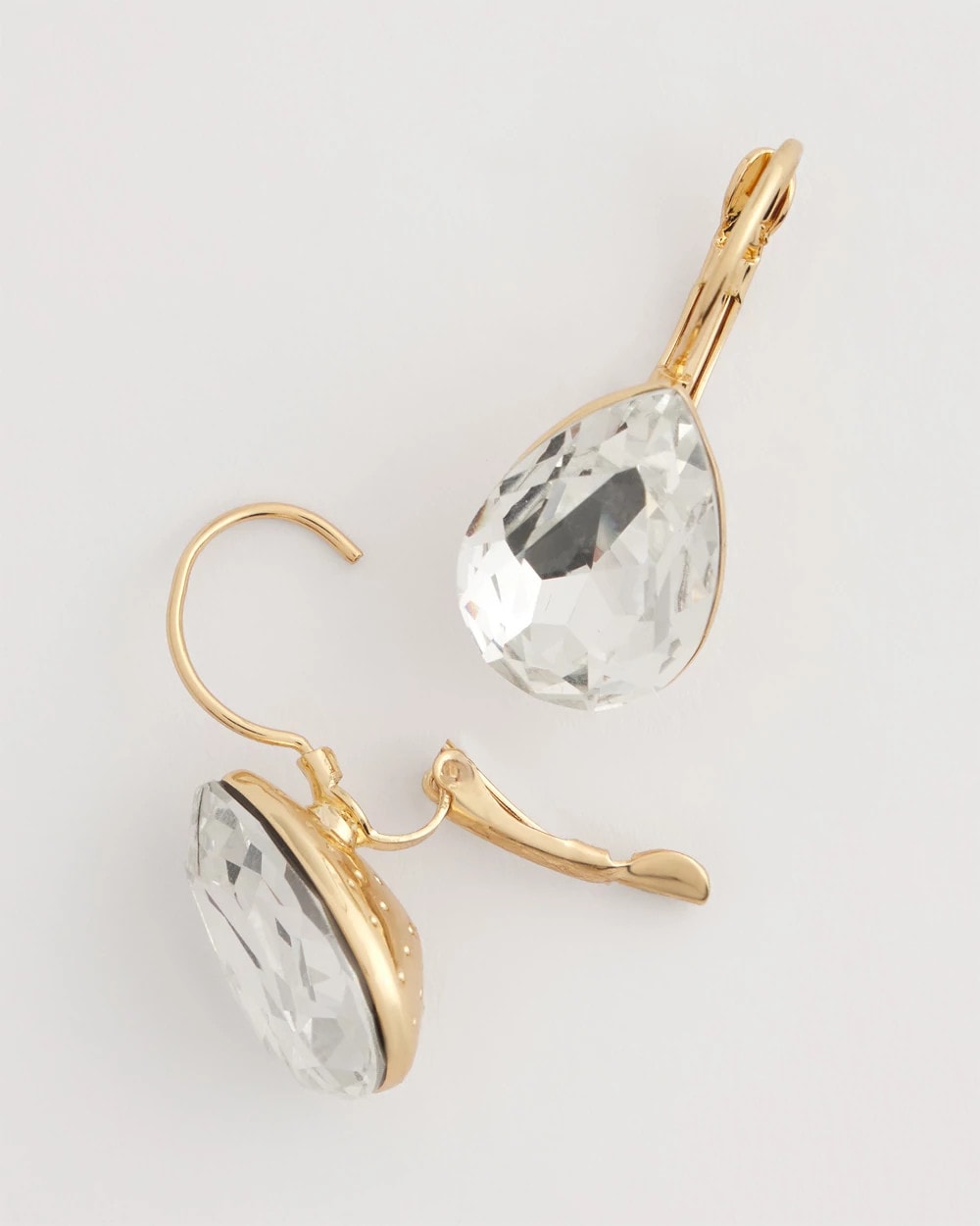 Chico's Women | Crystal Gem Teardrop Earrings CRYSTAL