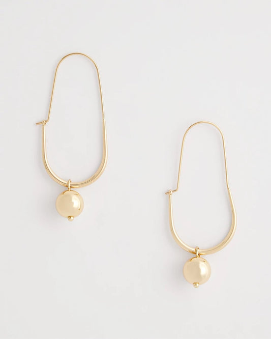 Chico's Women | Gold Bead Threader Earrings GOLD