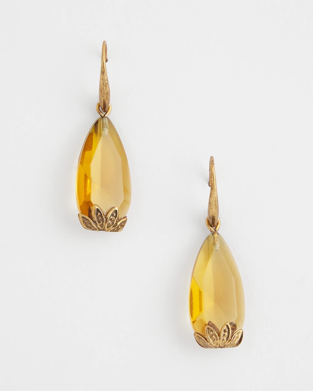 Chico's Women | Neutral Stone Drop Earrings