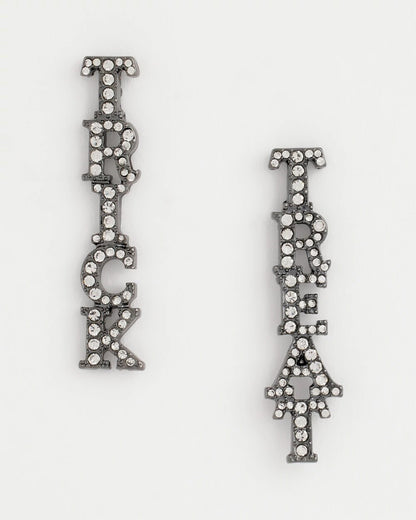 Chico's Women | Trick Or Treat Glitz Earrings SILVER