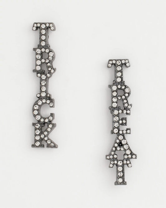 Chico's Women | Trick Or Treat Glitz Earrings SILVER