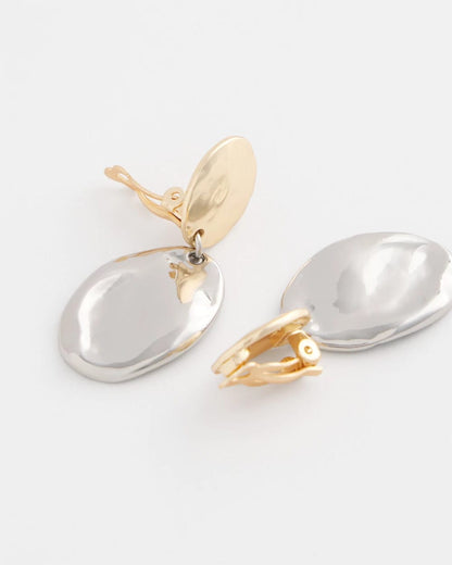 Chico's Women | No Droop™ Mixed-Metal Clip-On Earrings MIXED METALS