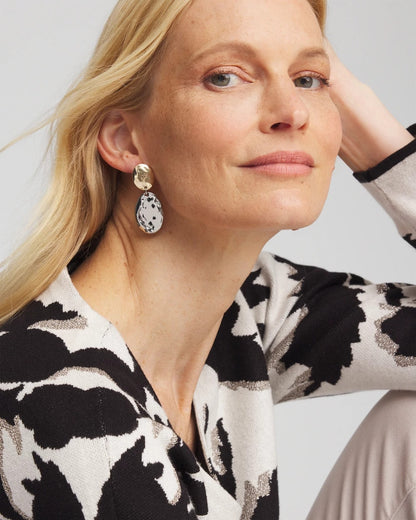Chico's Women | No Droop™ Mixed-Metal Clip-On Earrings MIXED METALS