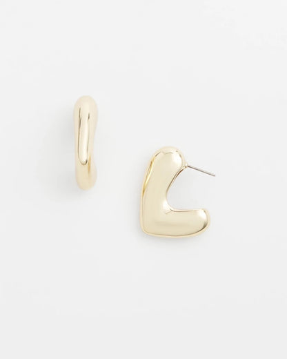 Chico's Women | No Droop® Gold Tone Mini Hoops GOLD