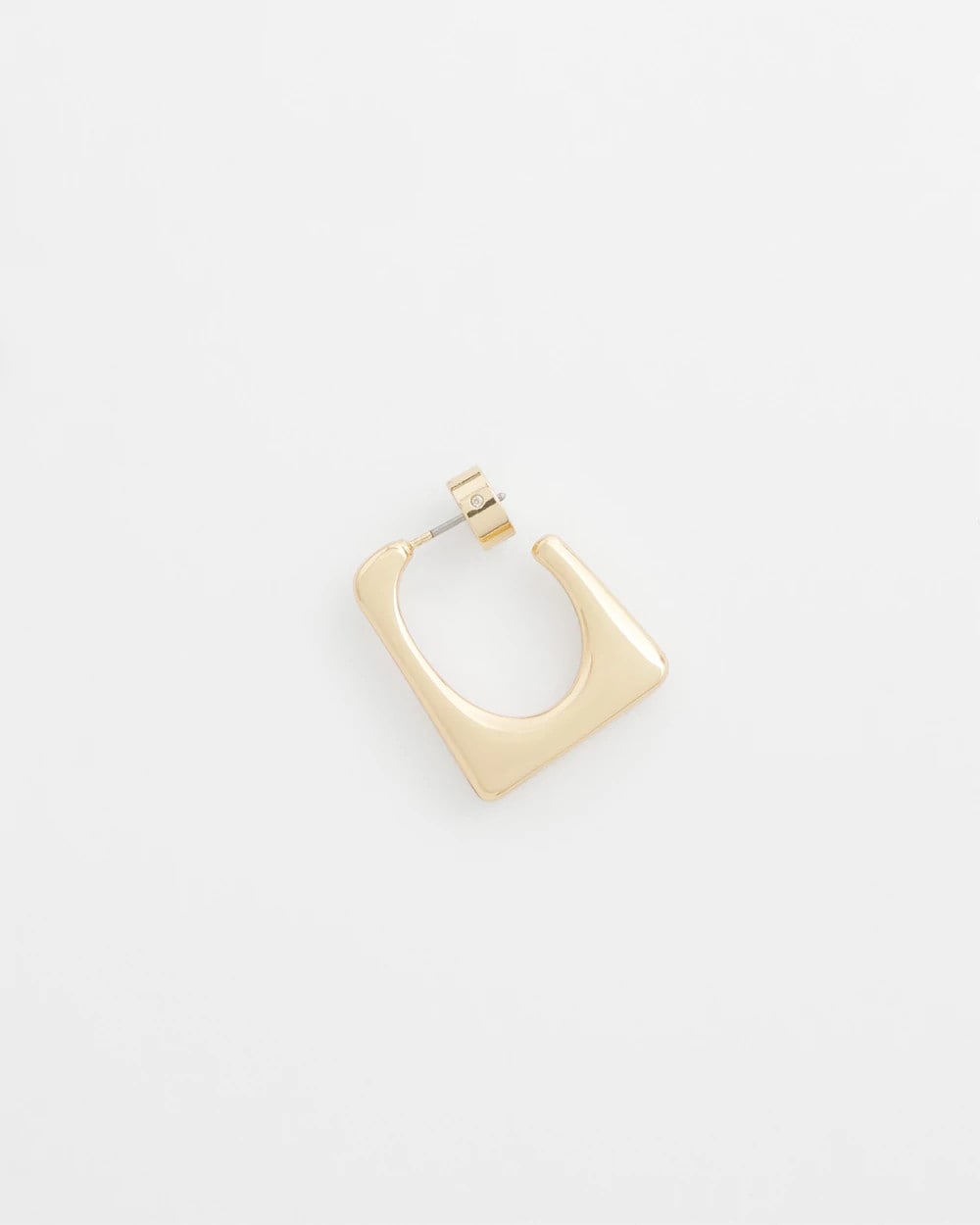 Chico's Women | No Droop® Gold Tone Square Hoops GOLD
