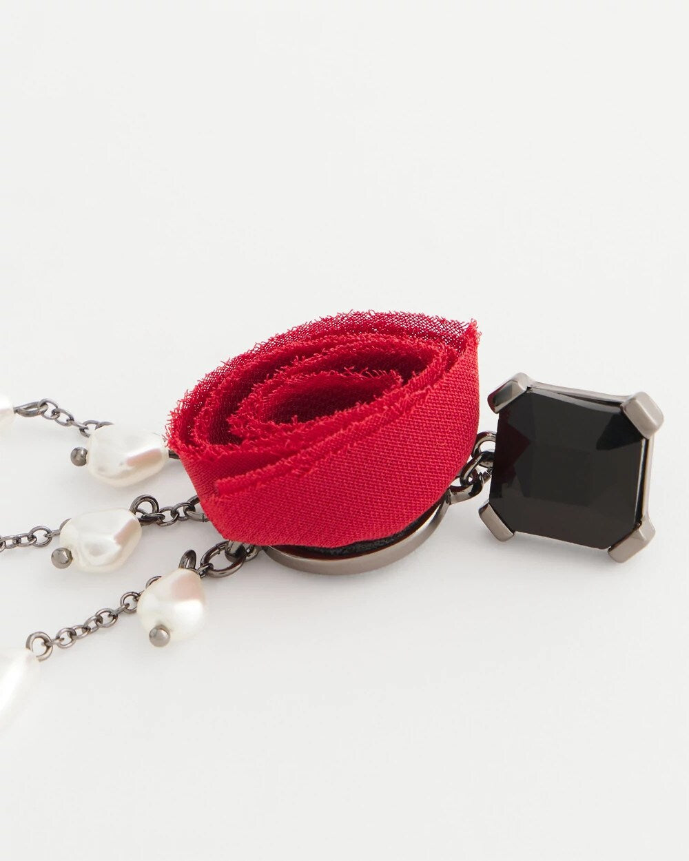 Chico's Women | Red Rose Drop Earrings RED