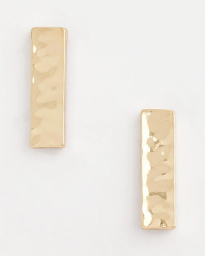 Chico's Women | Ash Gold Collection Square Drop Earrings GOLD