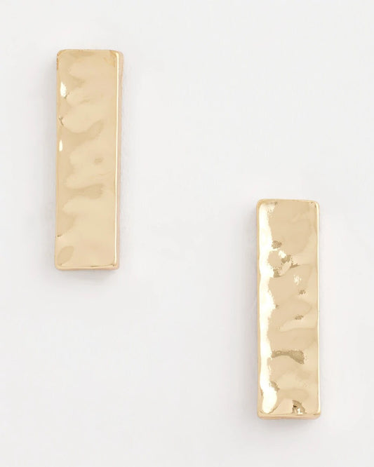 Chico's Women | Ash Gold Collection Square Drop Earrings GOLD