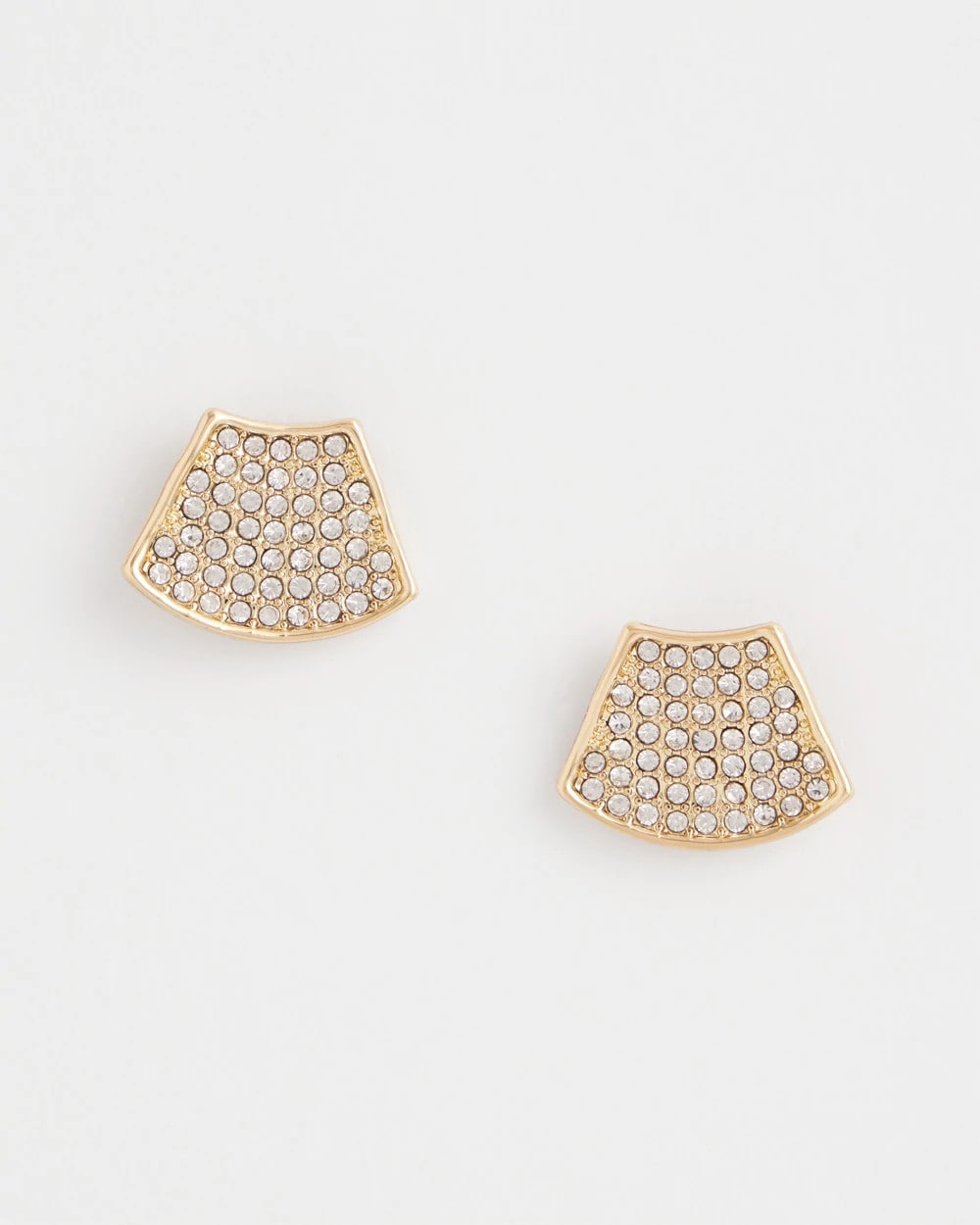 Chico's Women | Gold Glitz Fan Earrings GOLD