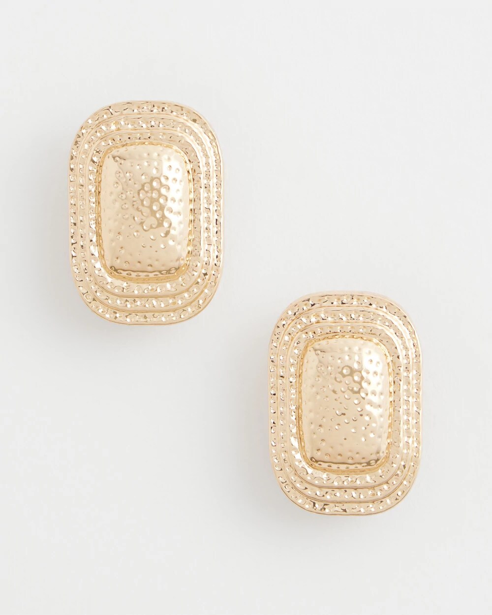 Chico's Women | No Droop® Goldtone Square Clip-On Earrings GOLD