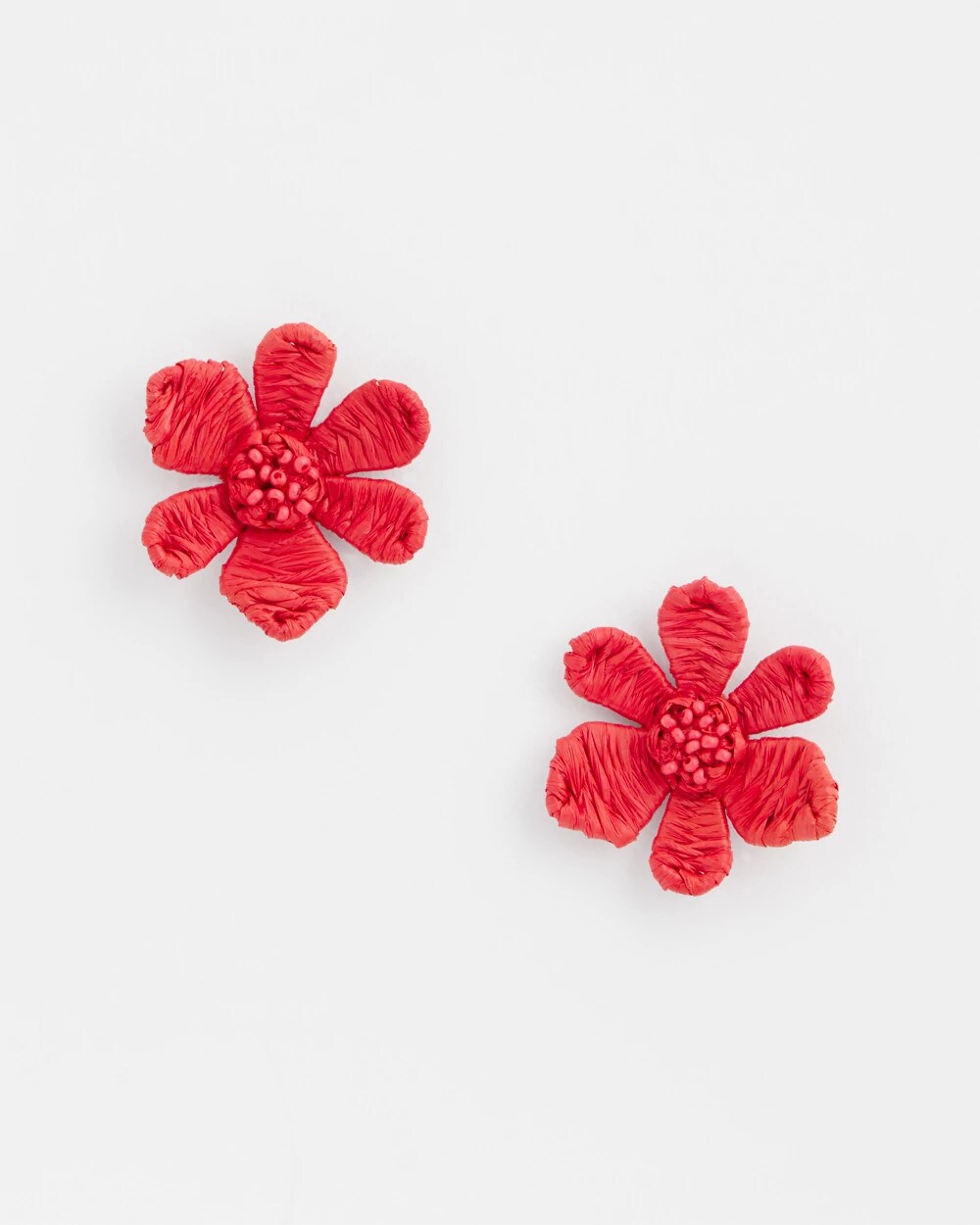 Chico's Women | No Droop™ Coral Floral Stud Earrings CORAL