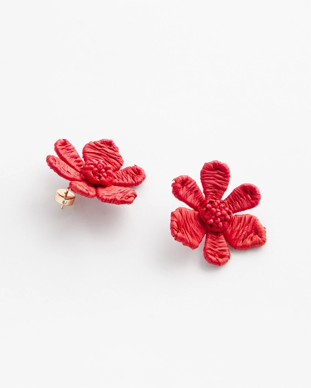 Chico's Women | No Droop™ Coral Floral Stud Earrings CORAL