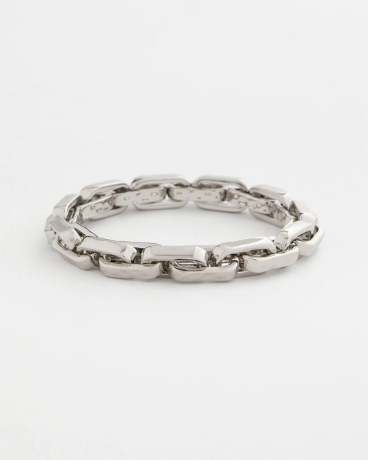 Chico's Women | Silver Link Stretch Bracelet SILVER