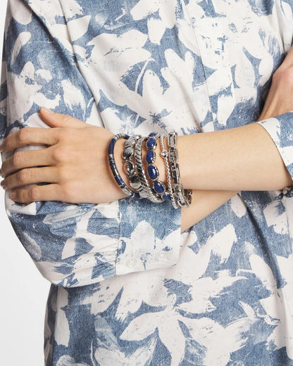 Chico's Women | Silver Link Stretch Bracelet SILVER