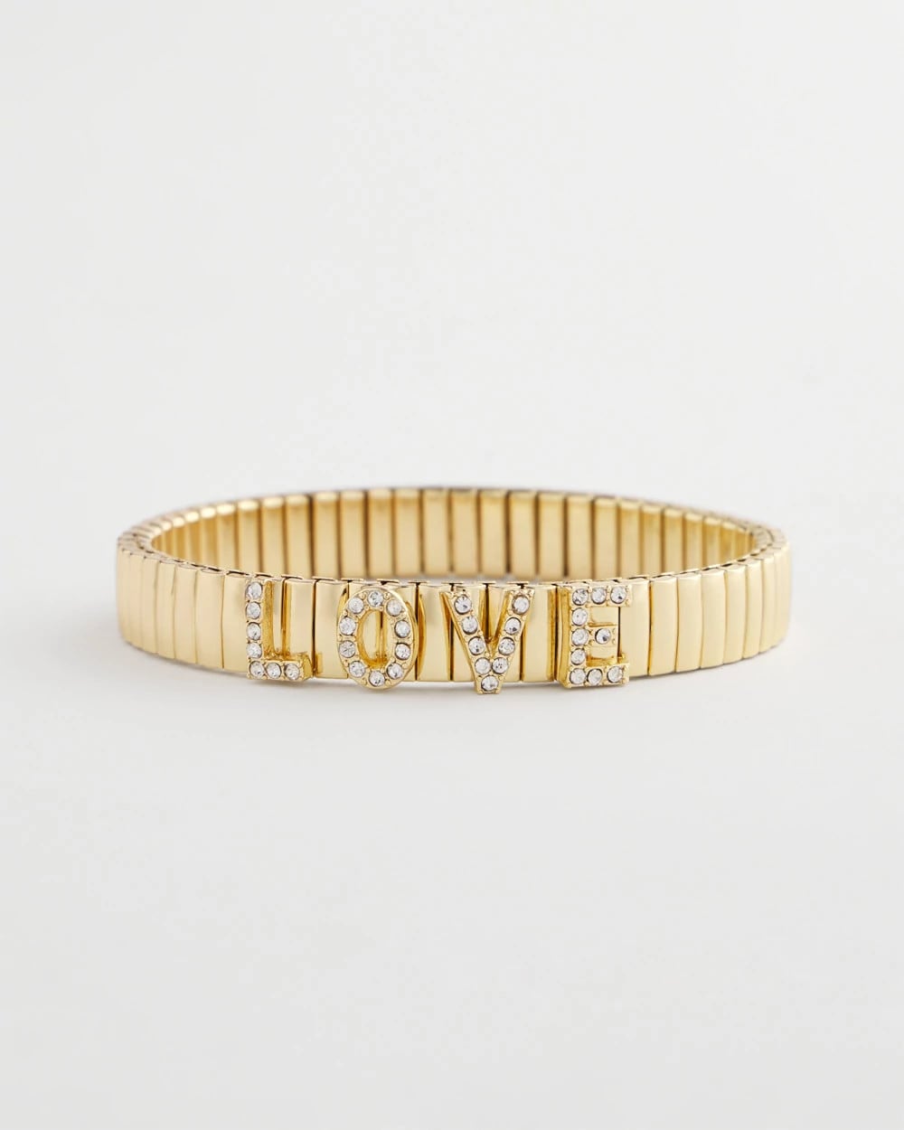 Chico's Women | Love Watch Band Bracelet GOLD