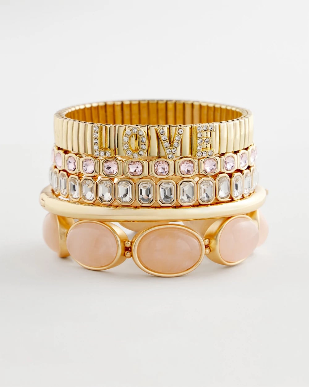 Chico's Women | Love Watch Band Bracelet GOLD