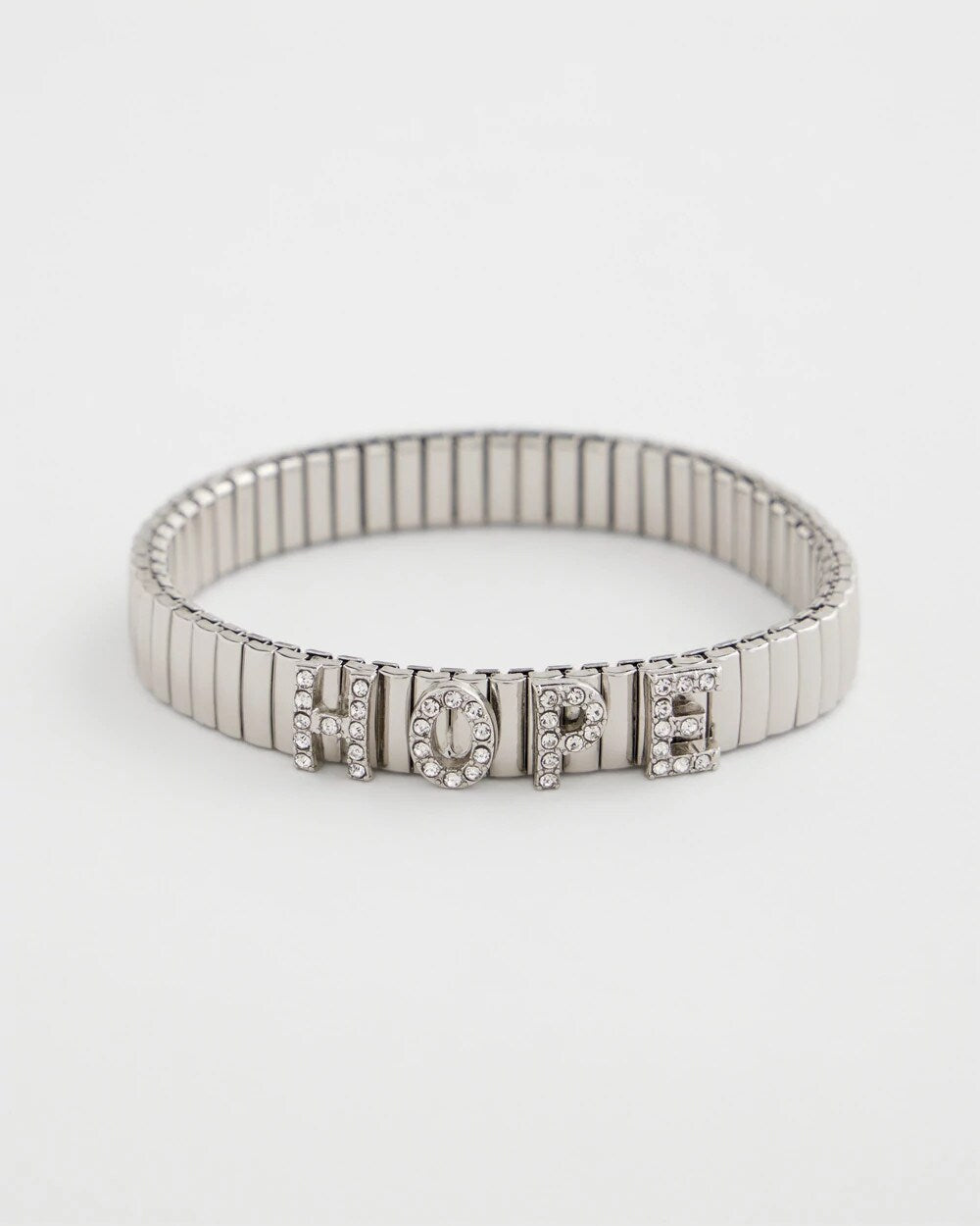 Chico's Women | Hope Watch Band Bracelet SILVER