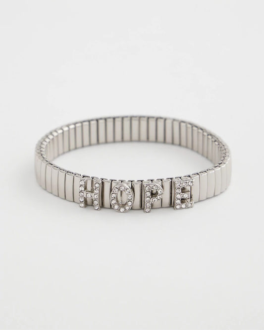 Chico's Women | Hope Watch Band Bracelet SILVER