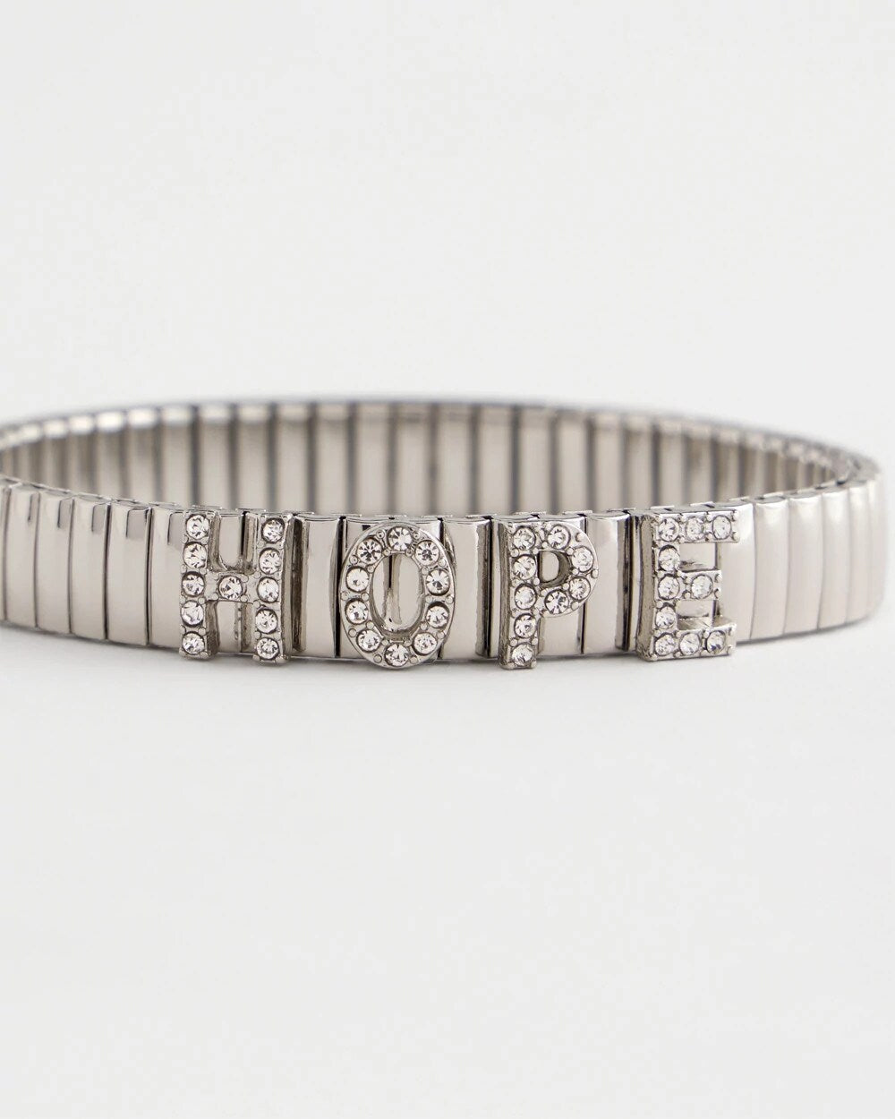 Chico's Women | Hope Watch Band Bracelet SILVER