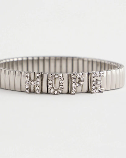 Chico's Women | Hope Watch Band Bracelet SILVER