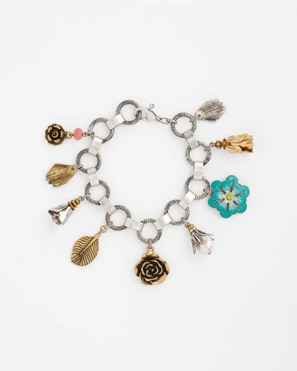 Chico's Women | Spring Flower Charm Bracelet MULTI