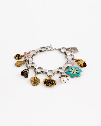 Chico's Women | Spring Flower Charm Bracelet MULTI