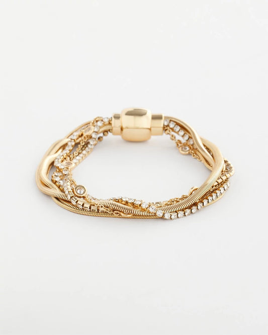 Chico's Women | Goldtone Multistrand Bracelet