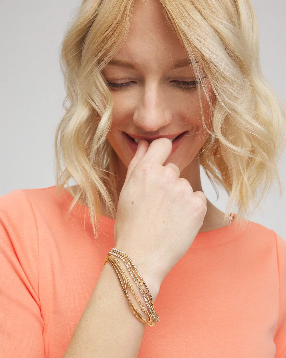 Chico's Women | Goldtone Multistrand Bracelet