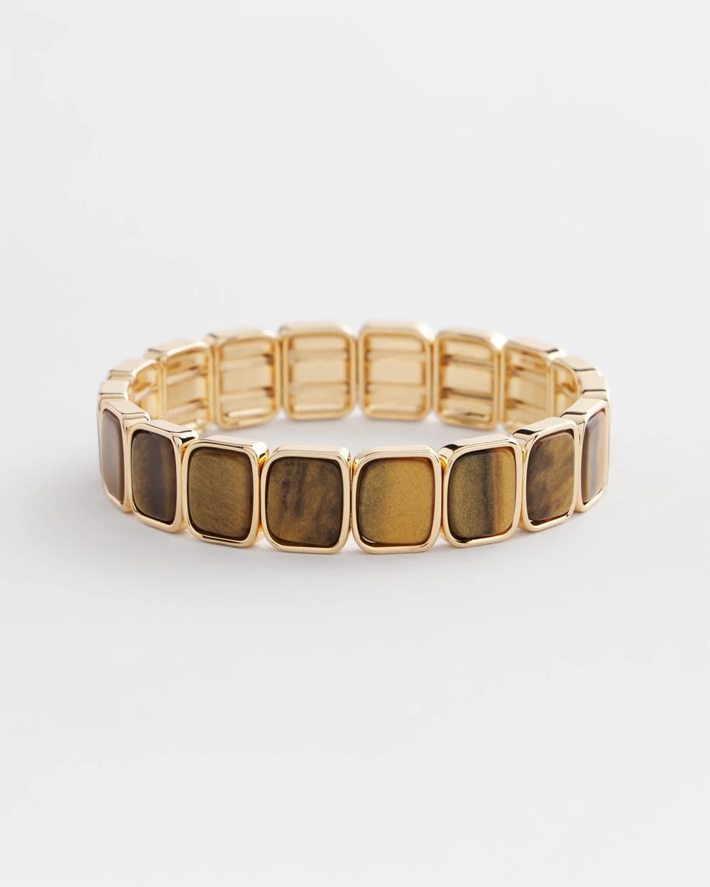 Chico's Women | Neutral Square Stretch Bracelet NEUTRAL