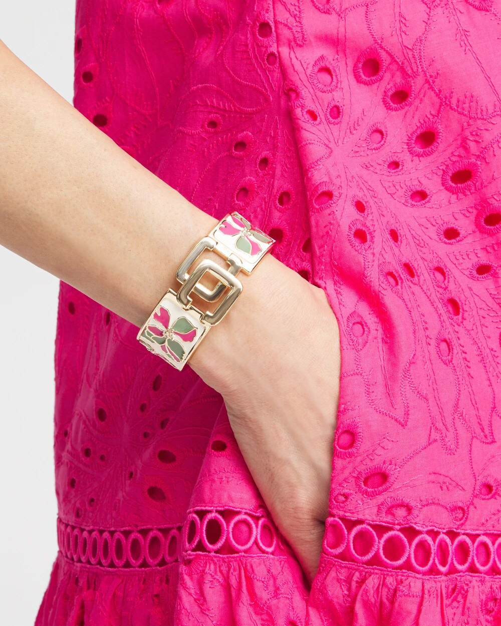 Chico's Women | Chico's Click Floral Bracelet MULTI