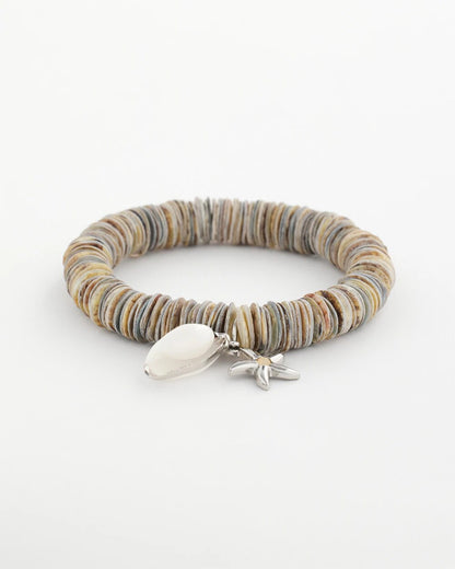 Chico's Women | Agate Stretch Charm Bracelet NEUTRAL
