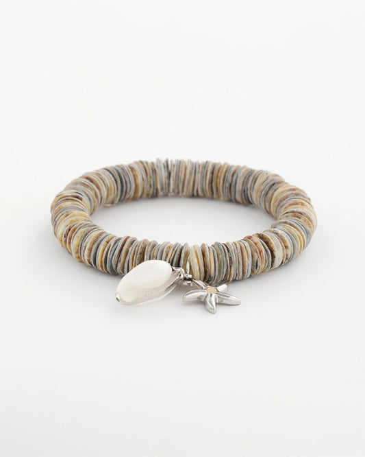 Chico's Women | Agate Stretch Charm Bracelet NEUTRAL