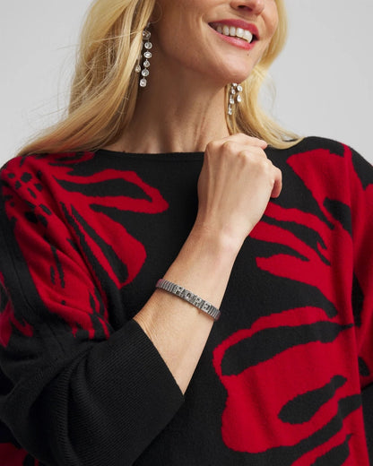 Chico's Women | Hope Watch Band Bracelet SILVER