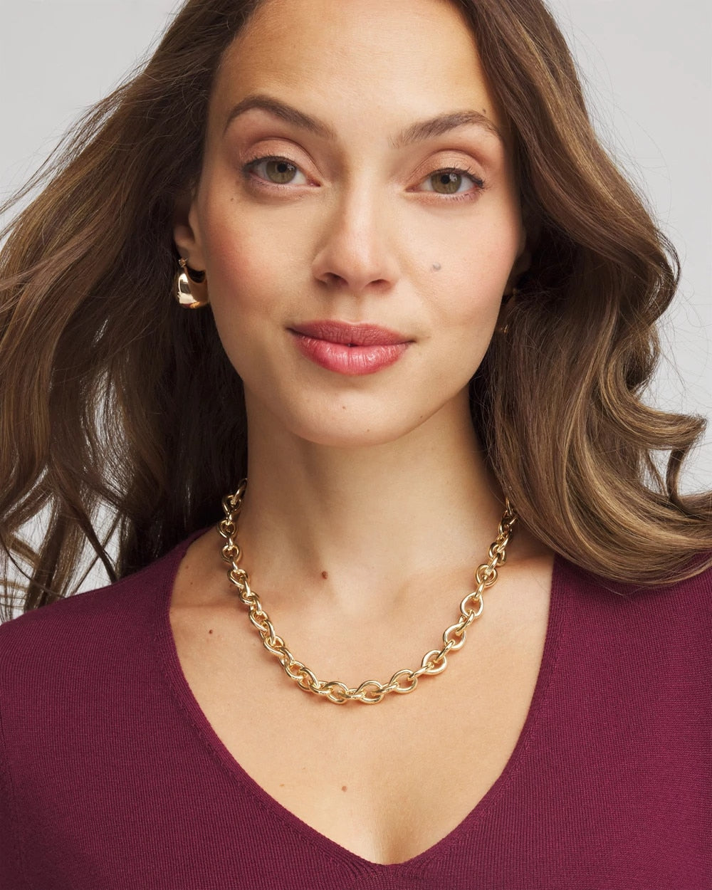 Chico's Women | Convertible Three-Strand Pendant Necklace GOLD