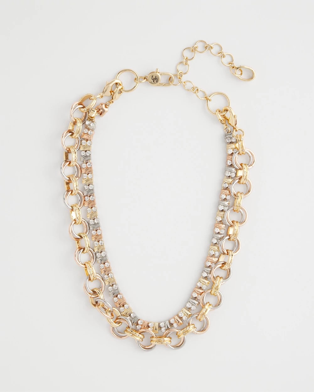 Chico's Women | Convertible Tri-Tone Short Necklace MIXED METALS