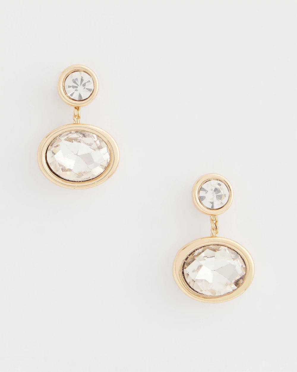 Chico's Women | Goldtone Bezel Stud Earrings GOLD
