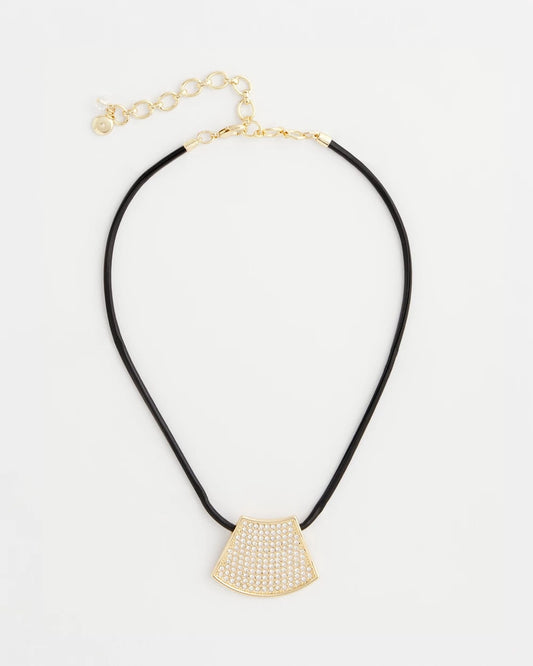 Chico's Women | Gold Glitz Pendant Necklace GOLD