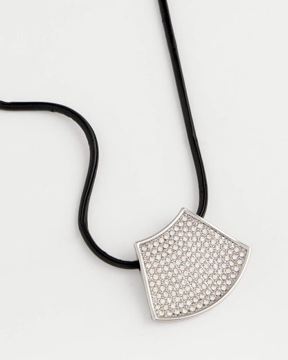 Chico's Women | Silver Glitz Pendant Necklace SILVER