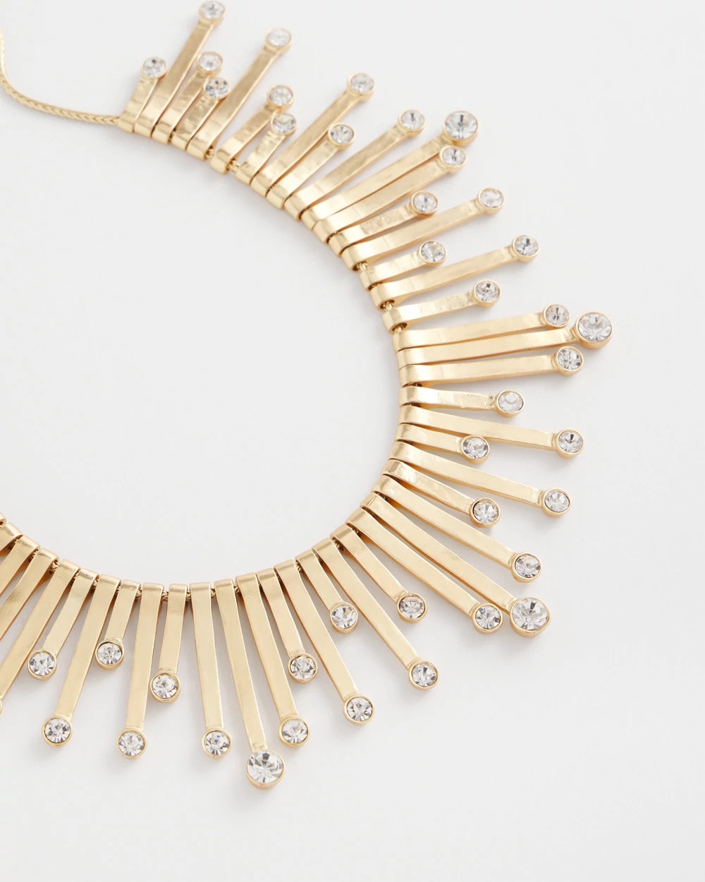 Chico's Women | Chico’s Originals Gold Slice & Gem Bib GOLD