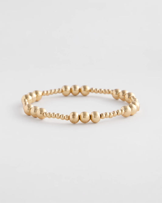 Chico's Women | Gold-tone Small Bead Stretch Bracelet