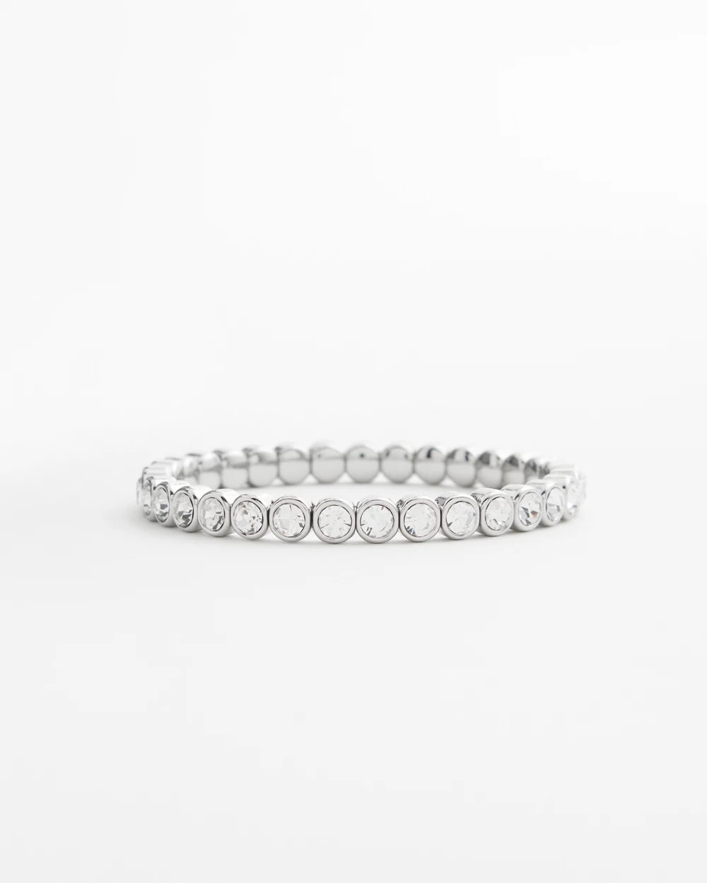 Chico's Women | Faux Tennis Stretch Bracelet